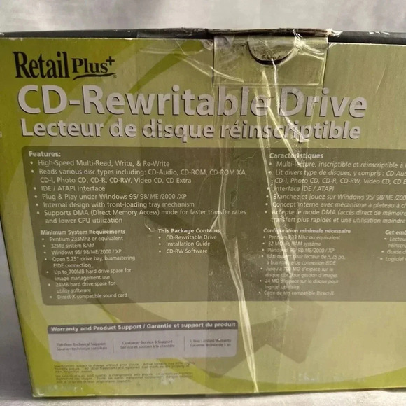 Cd Rewritable Drive Retail Plus - Picture 2 of 4